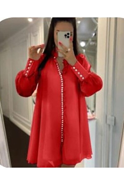 Mad Diva Red Hazel Mini Dress