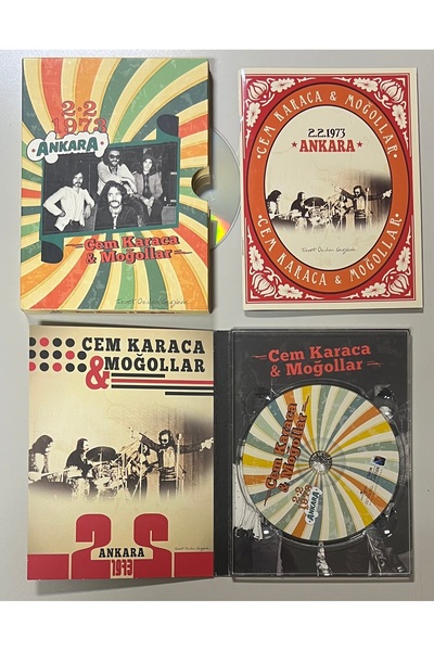 Universal Müzik سيم كاراكا وموغولز 2.2 1973 أنقرة سي دي (مجموعة كاملة)