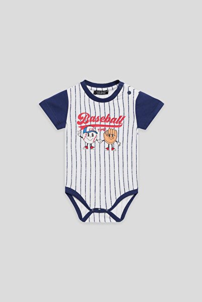 GB Baby BG Store Erkek Bebek Çizgili Body