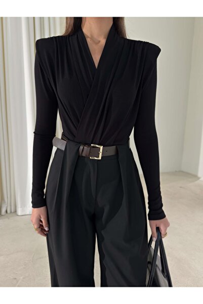 Bak'ap Premium Trend Padded Draped Bodysuit