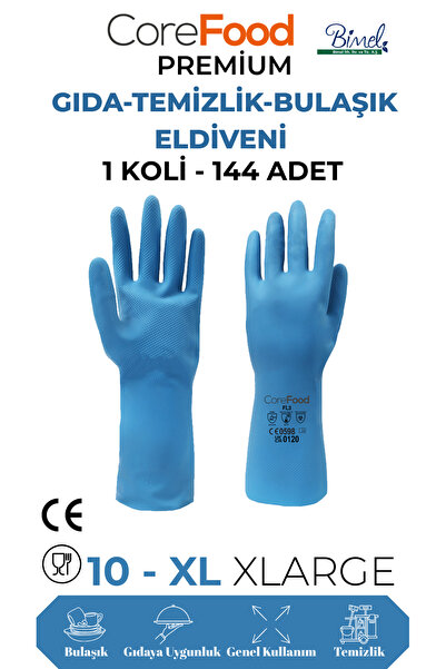 COREFOOD Fl3 Premium Food-Cleaning-Dishwashing Gloves L - 1 Pair