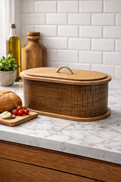 Real Mutfak EKMEKLİK, AHŞAP EKMELİK OVAL