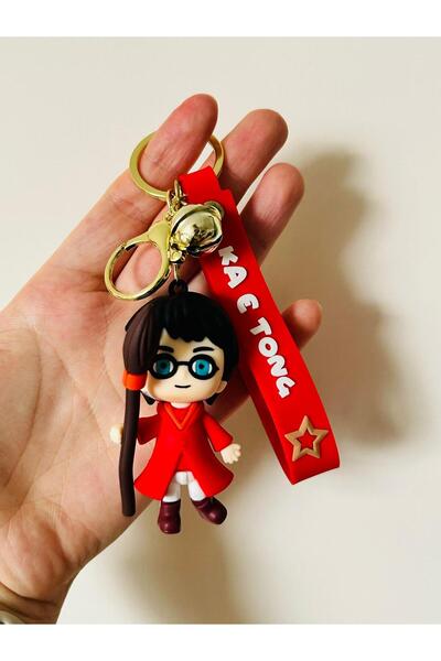 KAYLANIN DÜNYASI Figured Keychain – Red Themed Mini Character Keychain, Bag O...