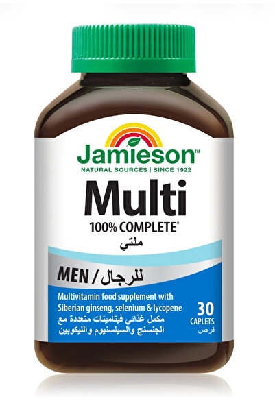 Jamieson Vitamins JAMIESON MULTICOMPLETE MEN 30CAPLET