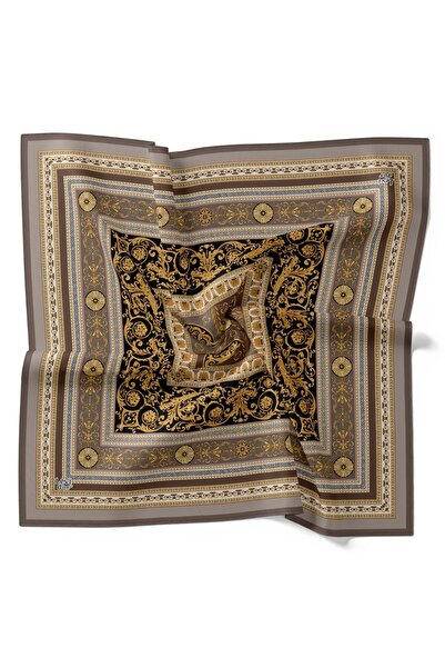 Levidor Ethnic Pattern Sparkling Crystal Scarf