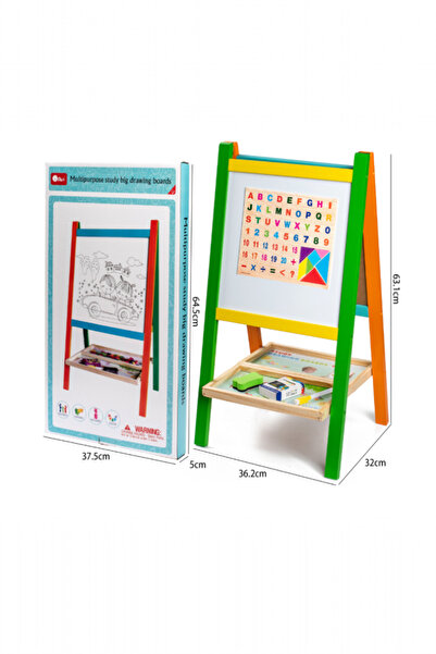 OEM Tablă educațională cu 2 fețe - parte albă magnetică și parte cu cretă, pl...