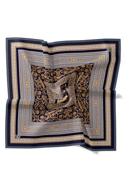 Levidor Ethnic Pattern Sparkling Crystal Scarf