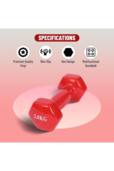 Endless 5kg Vinyl Coated Dumbbells (Pair)