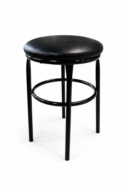 ERDOĞAN KARDEŞLER Metal Ayaklı Yuvarlak Puf Tabure