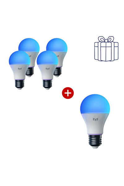 Yeelight Set of 4 Smart LED Bulb W4 Lite (Multicolor)