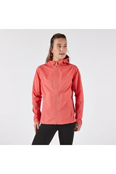 Decathlon Kadın Koşu Yağmurluğu - Koyu Pembe