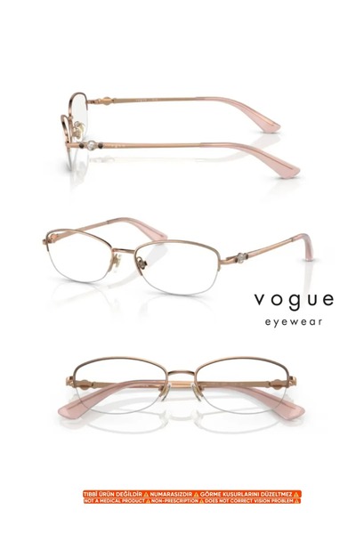 Vogue VO3955-BI 5075 49-16 (XS SİZE) + Premium Blue Light Protection (Drive S...