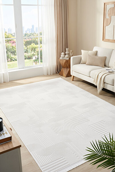 Mariesse Home Agra Serisi Akrilik Dokuma Salon Mutfak Yolluk Makine Halısı