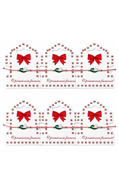 OEM Set 6 Brățări Mărțișor cu Ghiocel