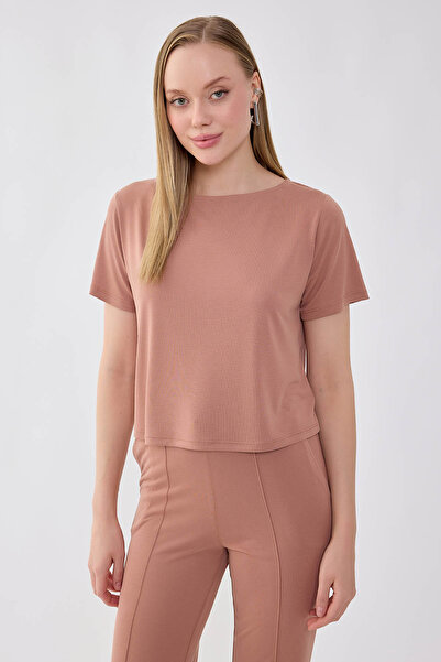 Vitrin Short Sleeve Comfortable Blouse