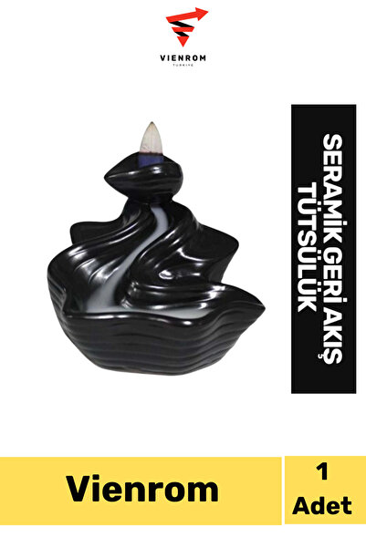 Vienrom #TütsüveBuhurdanlık Biblo 10*10 Cm İthal Parlak Şelale Seramik Geri A...