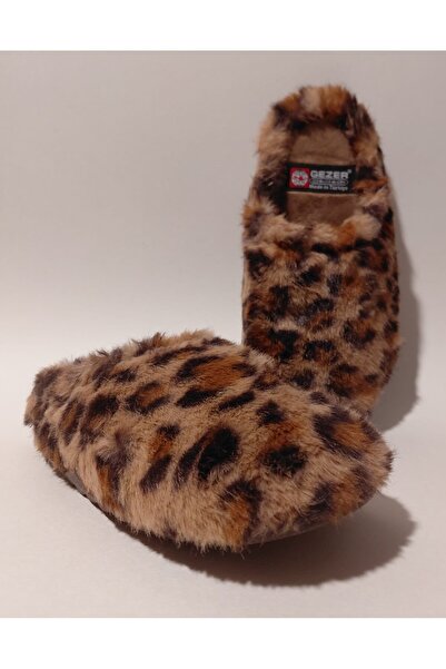 GEZER Brown Leopard Print Comfortable and Lightweight Winter Women's Home and...