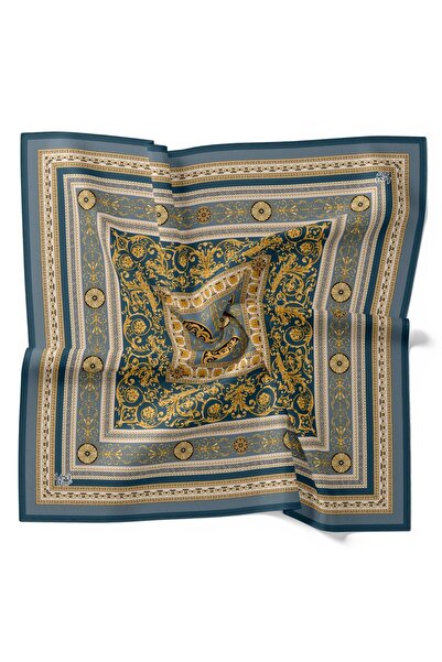 Levidor Ethnic Pattern Sparkling Crystal Scarf