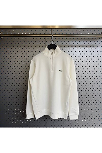 JESSE STORY Men's - Women's Unisex Half-Zipper Custom Embroidery Design Sweat...