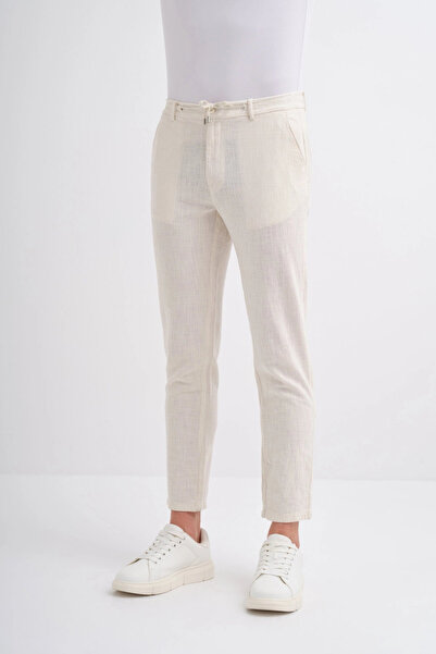 Cazador Ανδρικό παντελόνι καμβά 00080