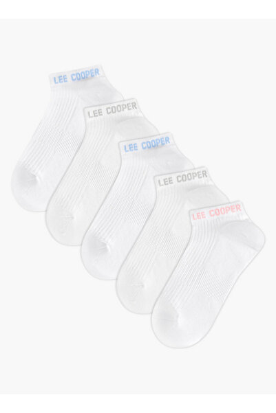 Lee Cooper عبوة من 5 جوارب قطنية بطول الكاحل