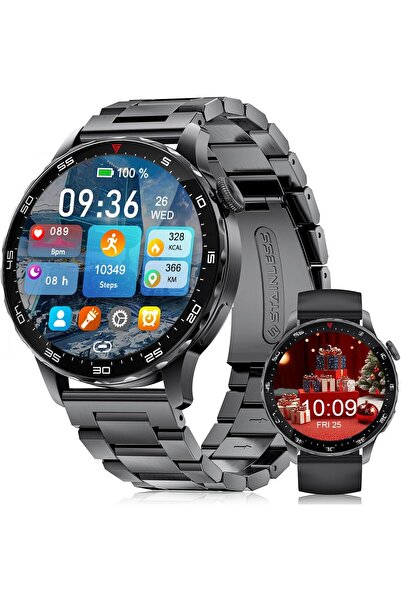 HYX Smartwatch for Men Compatible Android iOS,Fitness Tracker Bluetooth Calli...