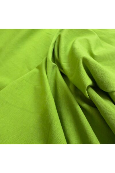 ÖZGÜR KUMAŞ Peanut Green Supreme Combed Cotton Fabric