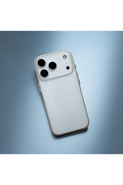 HYPERSOFT Iphone 15 Pro Max (6.7 inç) Uyumlu 0.2 mm Ultra İnce Karbon Fiber S...