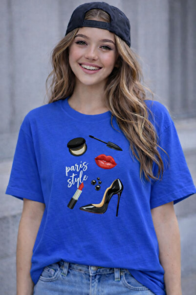 ArtYus Cool Girl Printed Cotton Relaxed Fit Round Neck Unisex T-Shirt