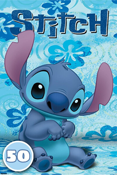 Disney Coloring book, 50 Lilo and Stitch illustrations, A4