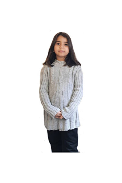 tYk P678G sweater, gray color, size 8 years