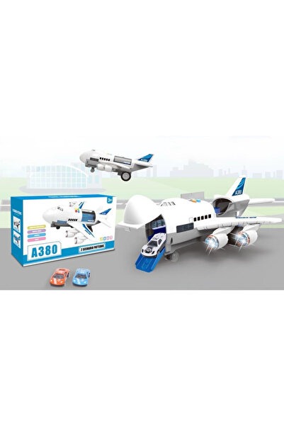 TOY LAND DIY Aircraft Toy with Storage Function – A380 Aviation Playset with ...