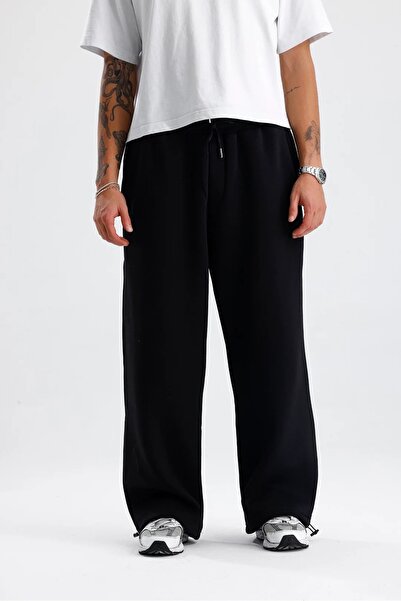 ATE STUDIOS Kışlık Ayarlanabilir Paça Baggy Eşofman Altı