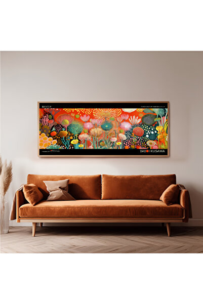 woodhomeworks Tek Parça Gerçek Ahşap Yatay Panorama Çerçeveli Tablo yayai kucama