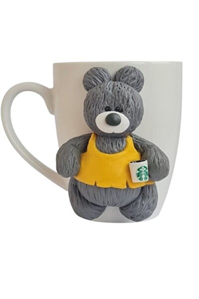 OEM Handmade Bear Mug Starbucks, Boutique by Calm, 330 ml, 9x11 cm