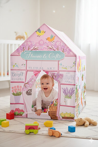 Jusso Çocuk Oyun Çadırı - Kolay Kurulum Bebek Çadırı