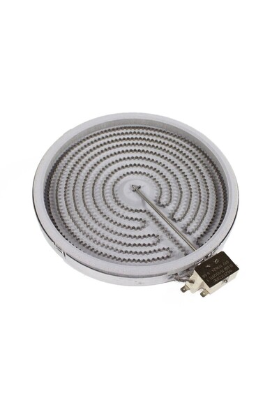 Generic GE WB30T10130 أصلي او اي ام مزدوج هاليانت/عنصر سطح مشع لنطاق GE ، ابيض