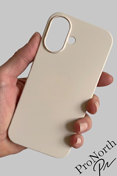 ProNorth غطاء متوافق مع آيفون 16 مع شعار، غطاء سيليكون ناعم من الداخل مخملي ا...