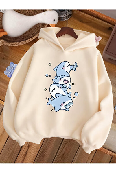 Rayan & Hoor Style Balik printed unisex oversized/relaxed fit basic hoodie