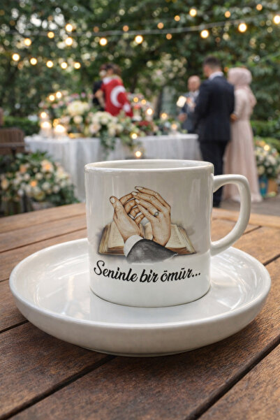 çokaş Promise Souvenir Printed Turkish Coffee Cup - 3