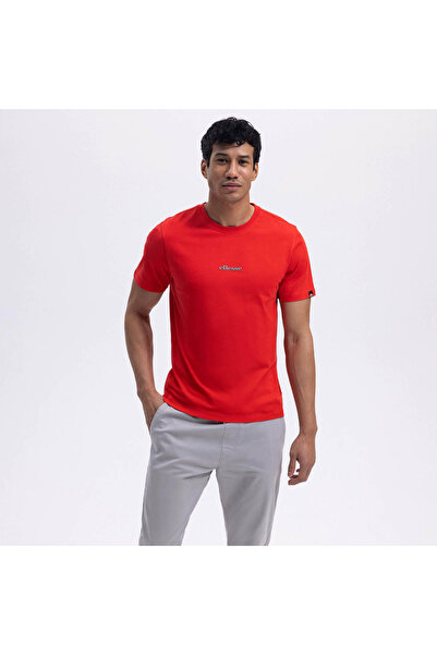 Ellesse Men's T-Shirt Em462-Rd Red