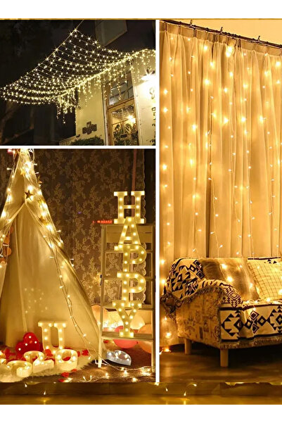 Generic USB LED Curtain Lights - Waterproof Fairy String Lights with Remote &...