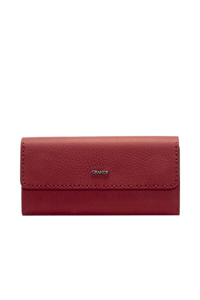 Grande Real Leather Women's Wallet Genuine Leather Large Size
