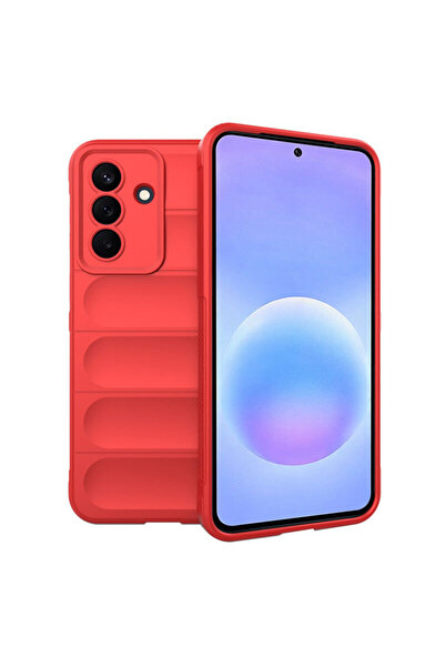 Techsuit Магически щит за Samsung Galaxy A57 5G, червен