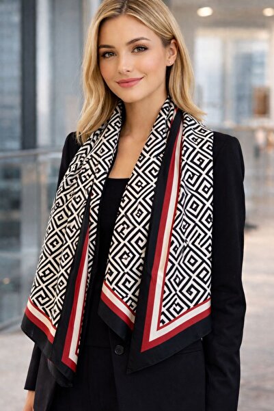 MARBERRY Sal11 Patterned Women's Shawl 180X90 cm