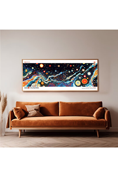 woodhomeworks Tek Parça Gerçek Ahşap Yatay Panorama Çerçeveli Tablo yayai kucama