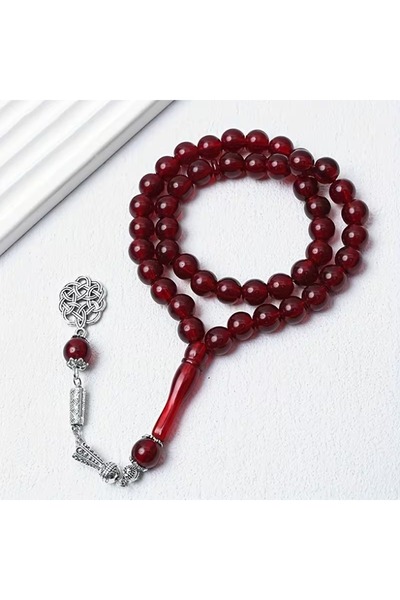 GENERAL Elegant red prayer beads