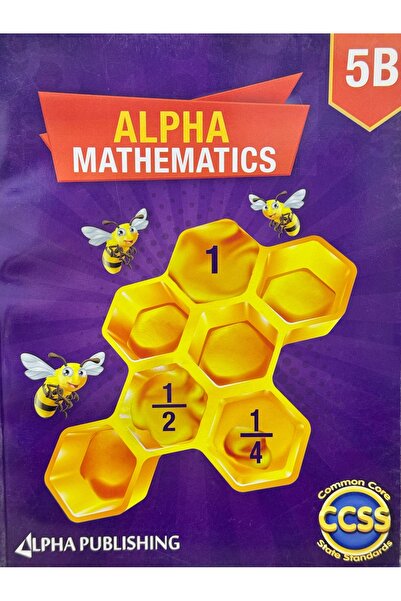 Alphabooks ALPHA MATHEMATICS GRADE 5B STUDENT BOOK