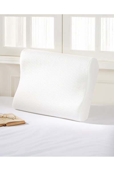 Madame Coco Valence Visco Ortopedik Yastık - Beyaz - 45x52 cm