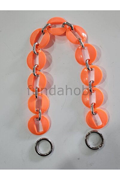 fundahobi Acrylic Bag Handles - with Silver Attachments